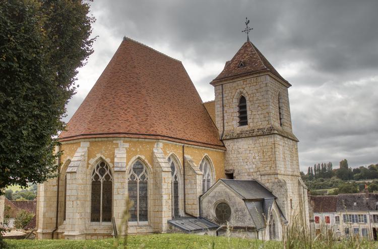 Eglise Saint-Georges [Souancé-au-Perche - 28378] : Vue générale depuis le nord-est
