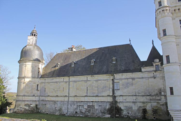 Château de Valençay [Valençay - 36228] : Aile nord-est, vue depuis le nord