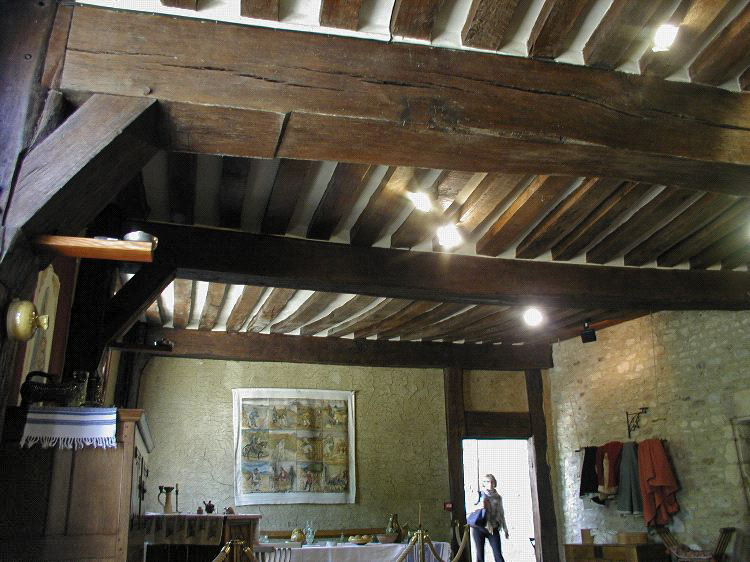 Château de Crèvecoeur [Mézidon Vallée d'Auge - 14431] : Logis - Plancher du 2e étage