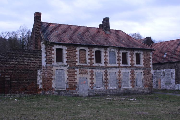 Chartreuse du Mont-Sainte-Marie [Gosnay - 62377] : La "maison des Pères" vue du sud