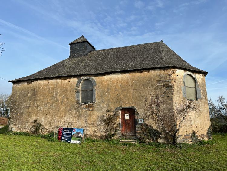 Chapelle Saint-Georges [Guémené-Penfao - 44067] : Vue d’ensemble depuis le sud