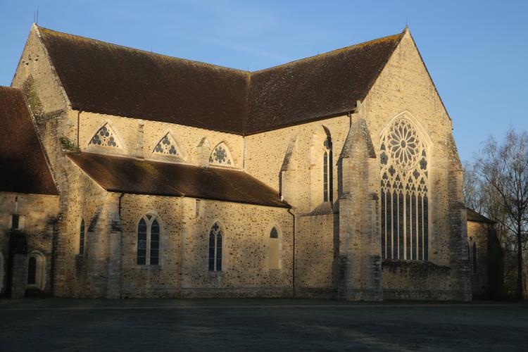 Abbaye de la Piété-Dieu de l'Épau [Yvré-l'Évêque - 72386] : Eglise Abbatiale, vue depuis l’est<br/>© 2019 - SDA Maine-et-Loire / HUNOT, Jean-Yves
