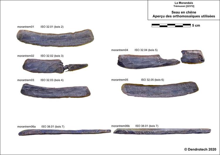 La Morandais [Trémuson - 22372] : Seau - Aperçu des orthomosaïques utilisées